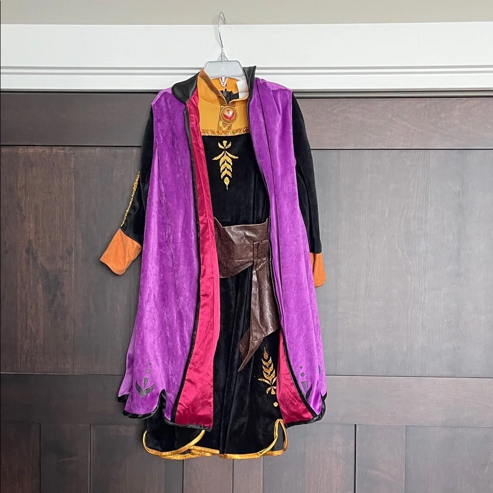 Disney Frozen 2 Anna Dress-up Halloween Costume S 4-6X